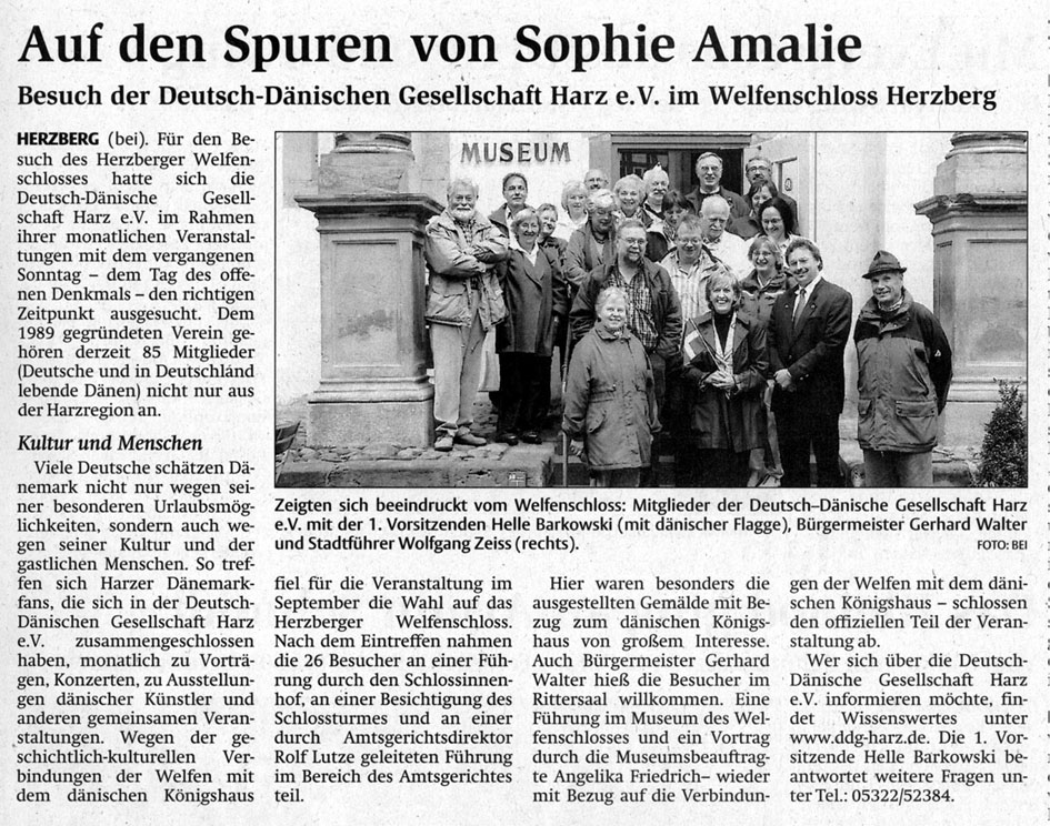 Artikel im Harzkurier