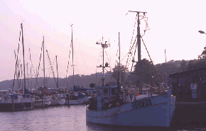 Hafen in Lundeborg